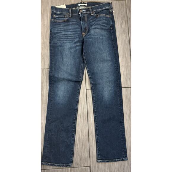 Abercrombie & Fitch Men’s Slim Straight Jeans Size 31x32 A&F Stretch - Picture 1 of 7